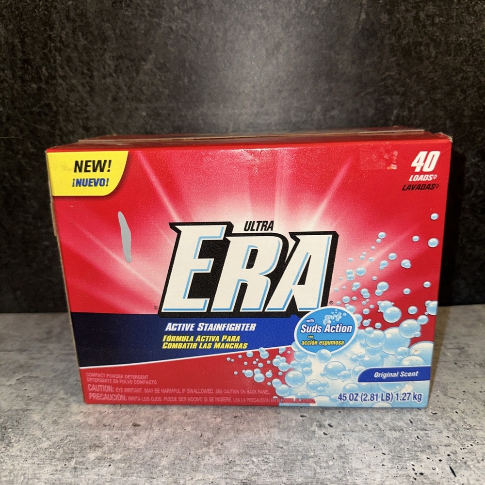 Era Active Stainfighter Compact Powder Detergent, 40 Loads, 45 Oz